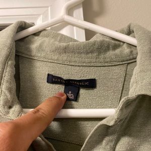 Banana Republic Green Polo